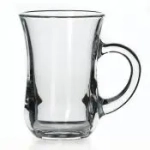 Кружка стеклянная 140мл «Чай и кофе» 55411SLB