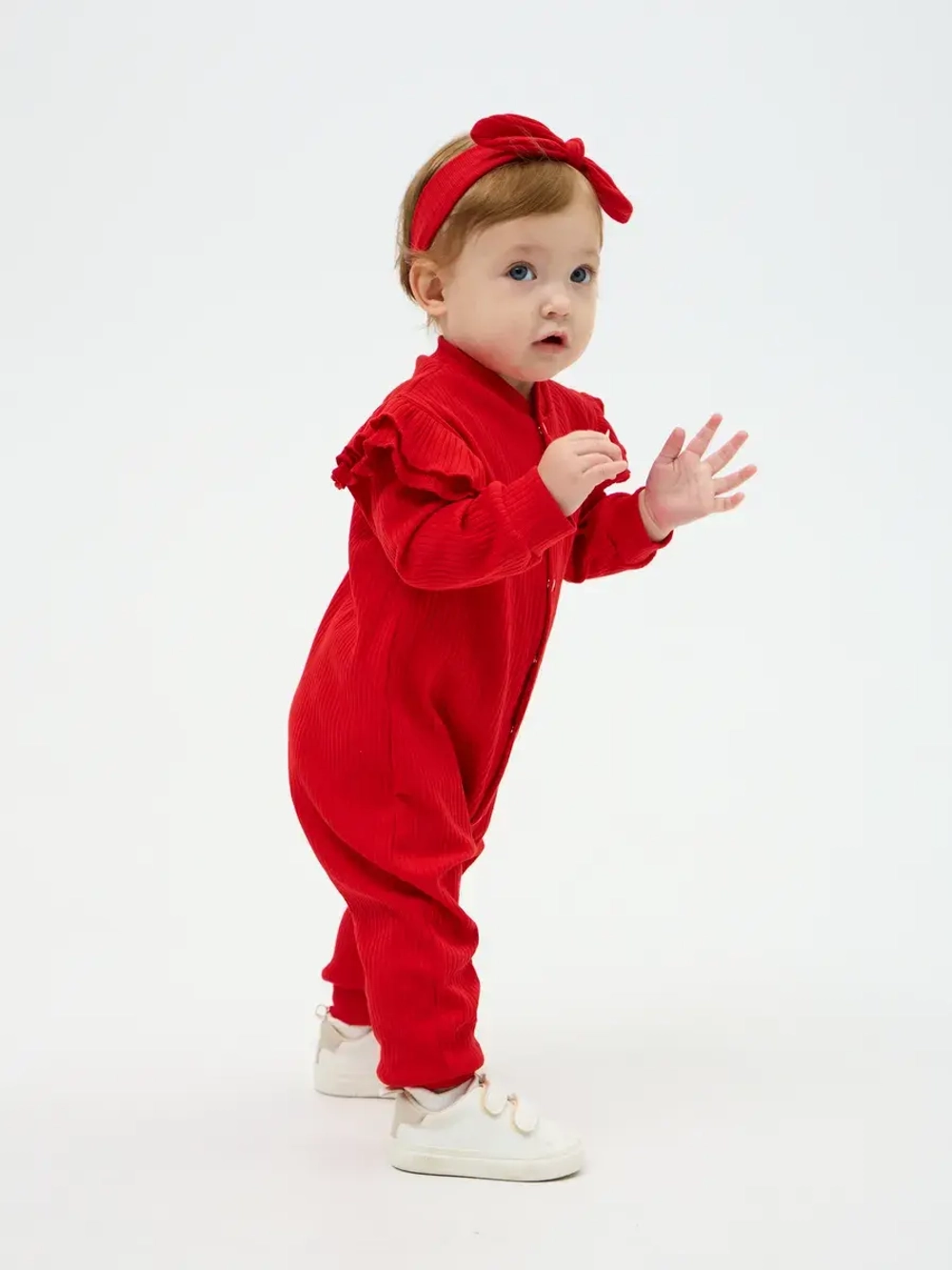 Комбинезон нательный детский с ободком