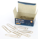 Скрепки 50мм. никелированные 40шт/уп. (Darvish)