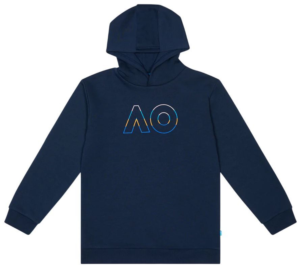 Детская теннисная толстовка Australian Open Logo Hoodie