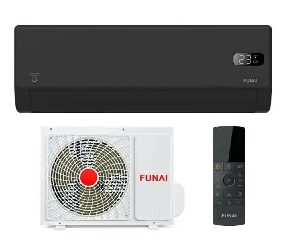 Инверторная сплит-система Funai Akoya Nero RAC-I-AK30HP.D01