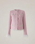 Жакет в розовом