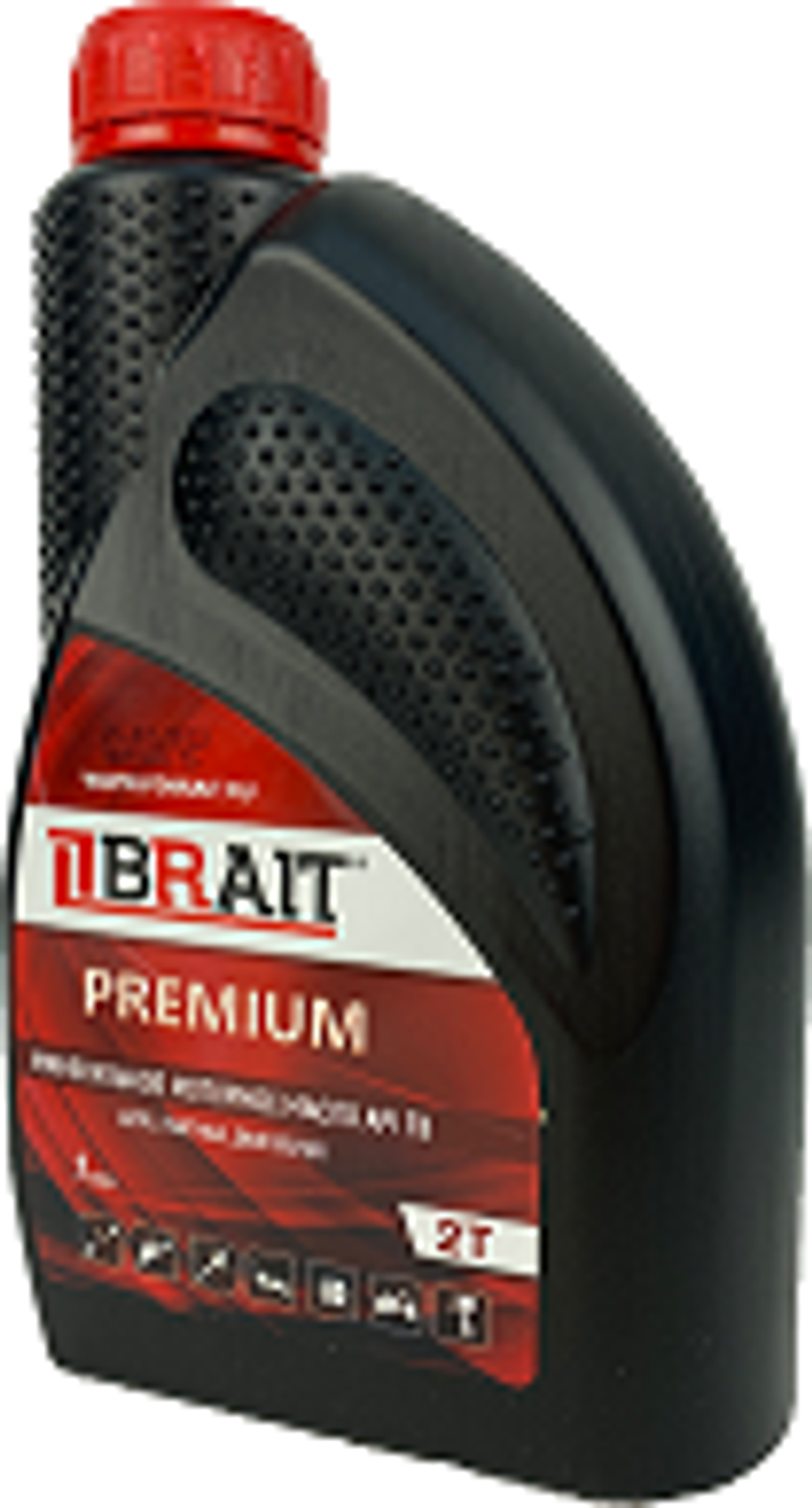 Масло для 2-х тактного двигателя BRAIT Premium 1 л 07.01.001.022