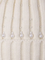 Шапка для девочки зимняя вязаная и шарф