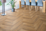 Кварц-винил SPC Floor Factor Herringbone 5 мм Tobacco Braun Oak 2.187м2