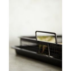 Противень для запекания с решеткой-гриль Roast Masters, 36х45 см, черный