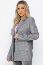 Жакет Хилари (светло-серый) Б14281-7М LT Collection