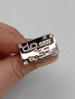 Украшение 30*16 серебро