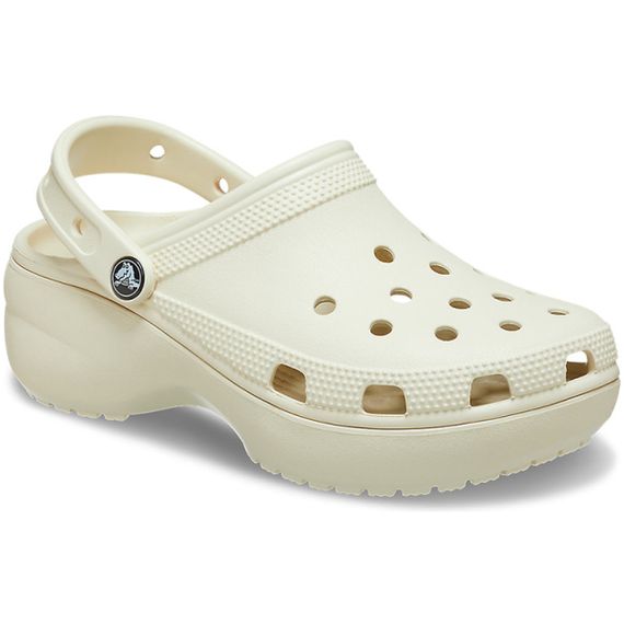Crocs Classic Platform Clog 'Bone White'