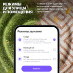 Умная колонка ЯНДЕКС Станция Стрит, 30Вт, с Алисой, черный [yndx-00030blk]