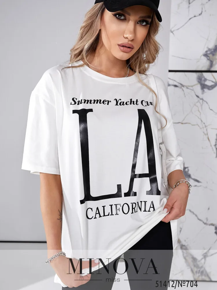 Футболка 704-молочный Minova