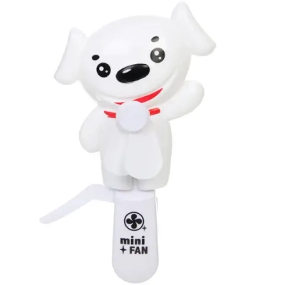 Вентилятор «Радостный пёсик» 17 см, микс