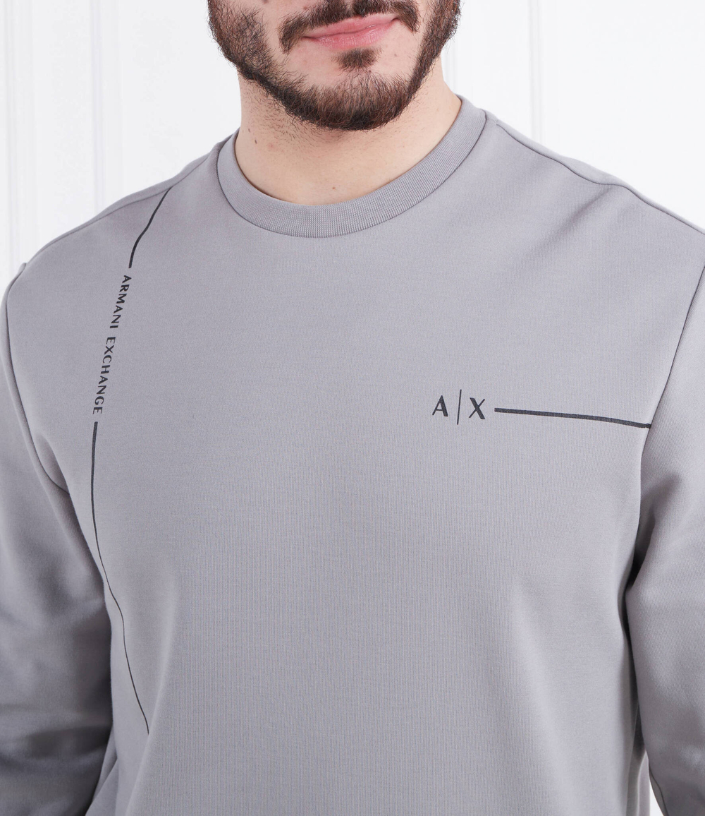 Худи Armani Exchange - серый(3RZMBC ZJCAZ)