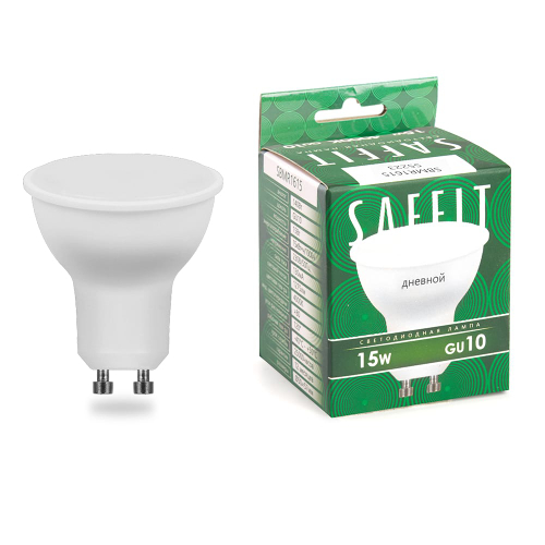 Лампа светодиодная LED SAFFIT SBMR1615 MR16 15W GU10 6400K 230v 1275Лм