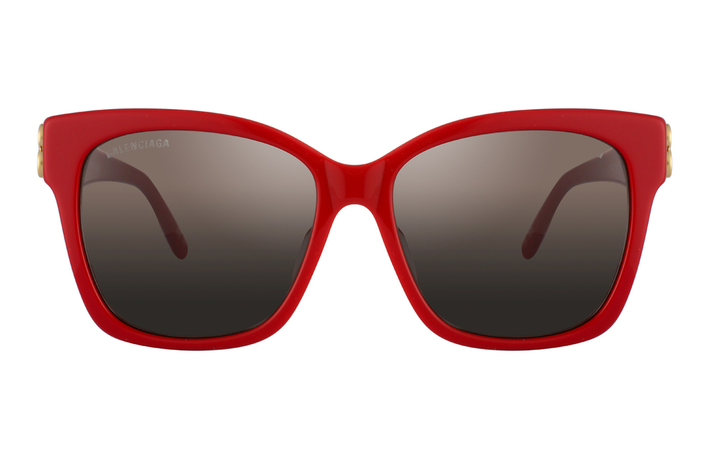 Balenciaga Plate Frame Square Sunglasses Women"s