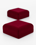 Флокированный Пластиковый Футляр Квадратный