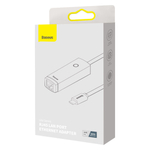 Сетевой адаптер Baseus Lite Series Ethernet Adapter Type-C to RJ45 LAN Port 100Mbps