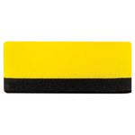 Стиратели магнитные для магнитно-маркерной доски ЮНЛАНДИЯ "Смайлик", 50 мм, КОМПЛЕКТ 4 ШТ., желтые, с рисунком, 237504