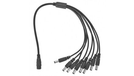 Разветвитель питания на 8 видеокамер