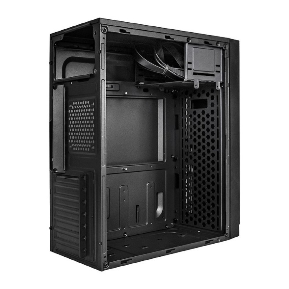 Корпус для компьютера Exegate EX290174RUS Корпус Miditower ExeGate AA-442U2 (ATX, без БП, 1*USB+2*USB3.0, аудио, черный)