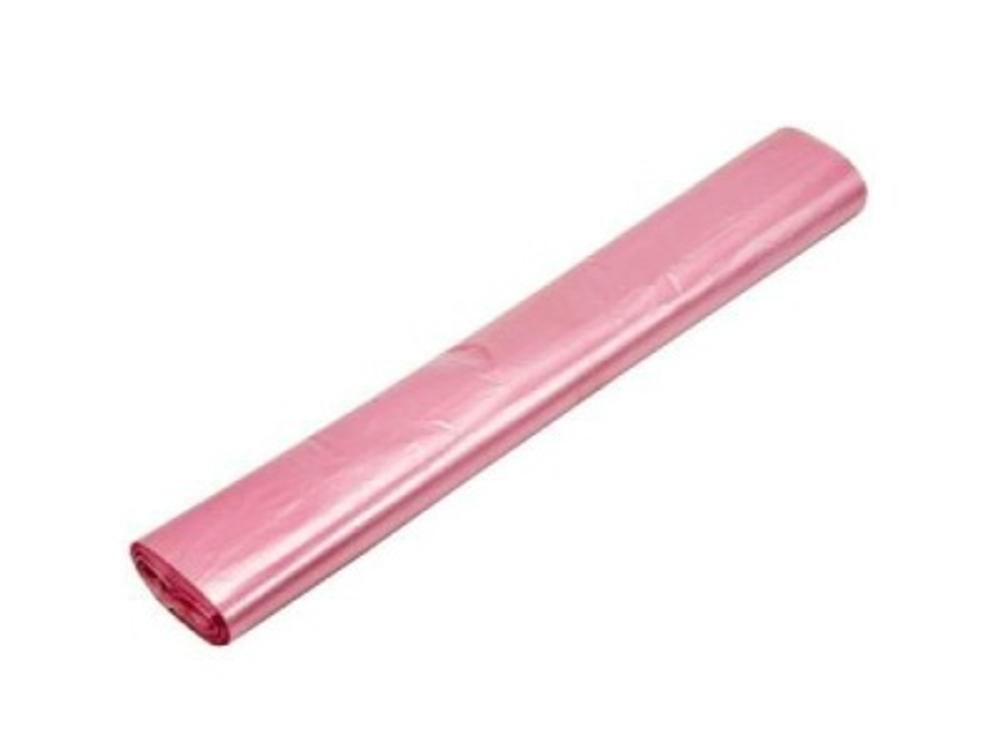 Пакет фасовочный в рулоне 30*40см 7мк розовый (500шт/рул) (20рул/кор)
