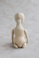 Беата, 38 см. Заготовка подвижной интерьерной куклы из текстиля для хобби, рукоделия, творчества