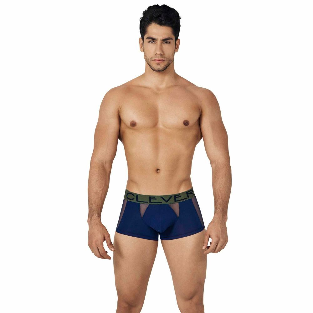 Мужские боксеры темно-синие Clever PRIVATE LATIN BOXER 026508