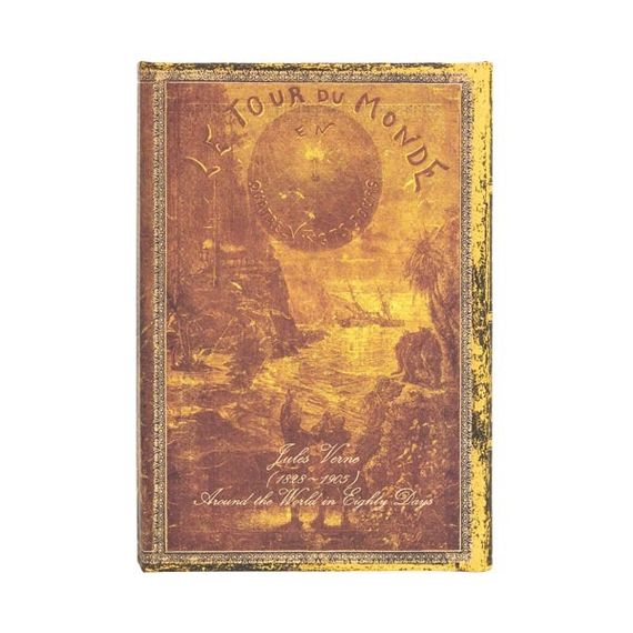 Paperblanks notebook  Verne, Around the World Mini size Unlined