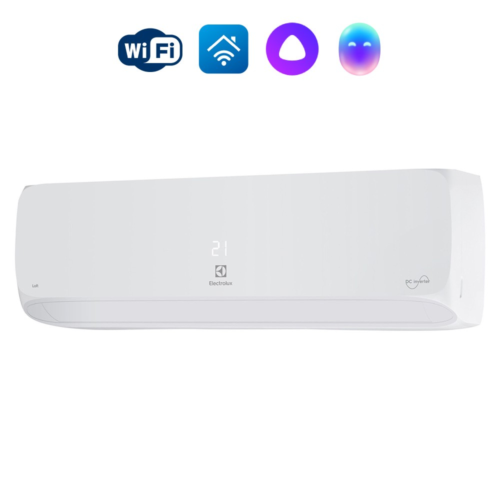 Сплит-система ELECTROLUX, LOFT DC Inverter, EACS/I-24HAL/N8/in / EACS/I-24HAL/N8/out