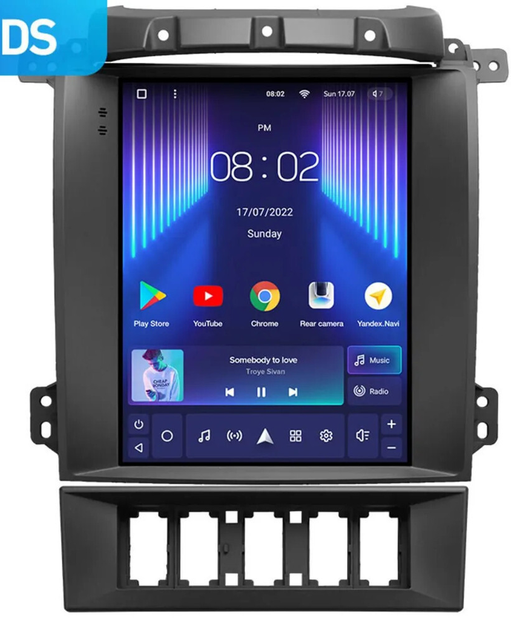 Магнитола для KIA Sorento 1 BL 2002-2006 - Teyes TPRO 2 монитор 9.7" в стиле "Тесла" на Android 10, ТОП процессор, 4G SIM-слот