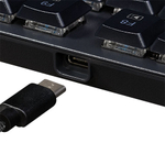 Механическая клавиатура Defender Apas, черная, тонкая