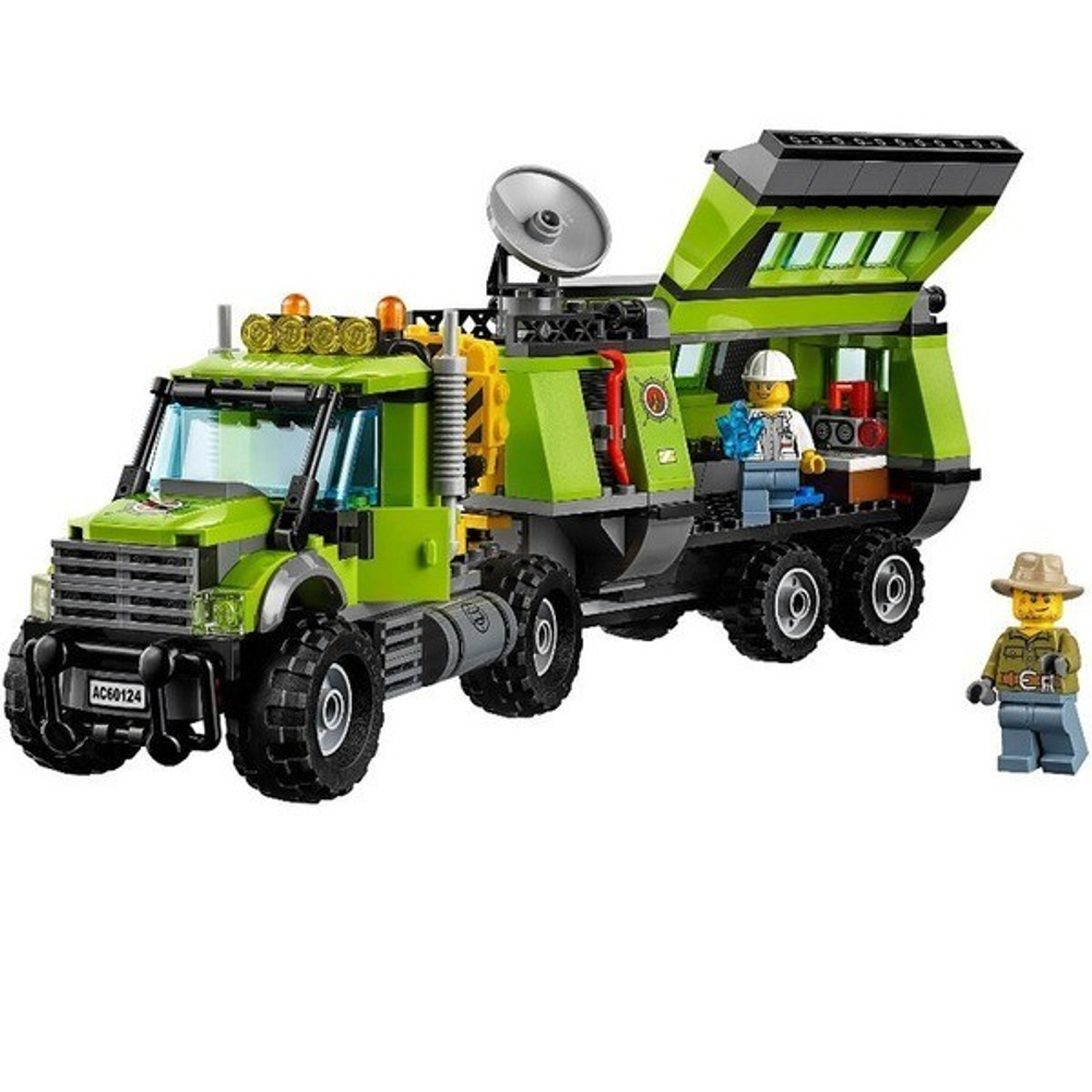 LEGO City: База исследователей вулканов 60124 — Volcano Explorers Volcano Exploration Base — Лего Сити Город