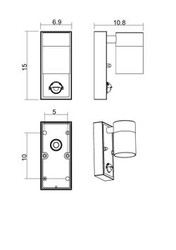 Фасадный светильник Arte Lamp