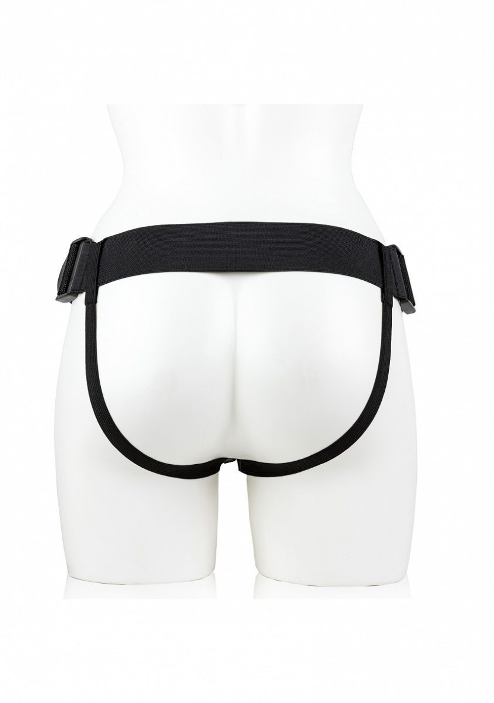 Телесный реалистичный вибрострапон-фаллопротез с мошонкой - 18 см. (Цвет: телесный)