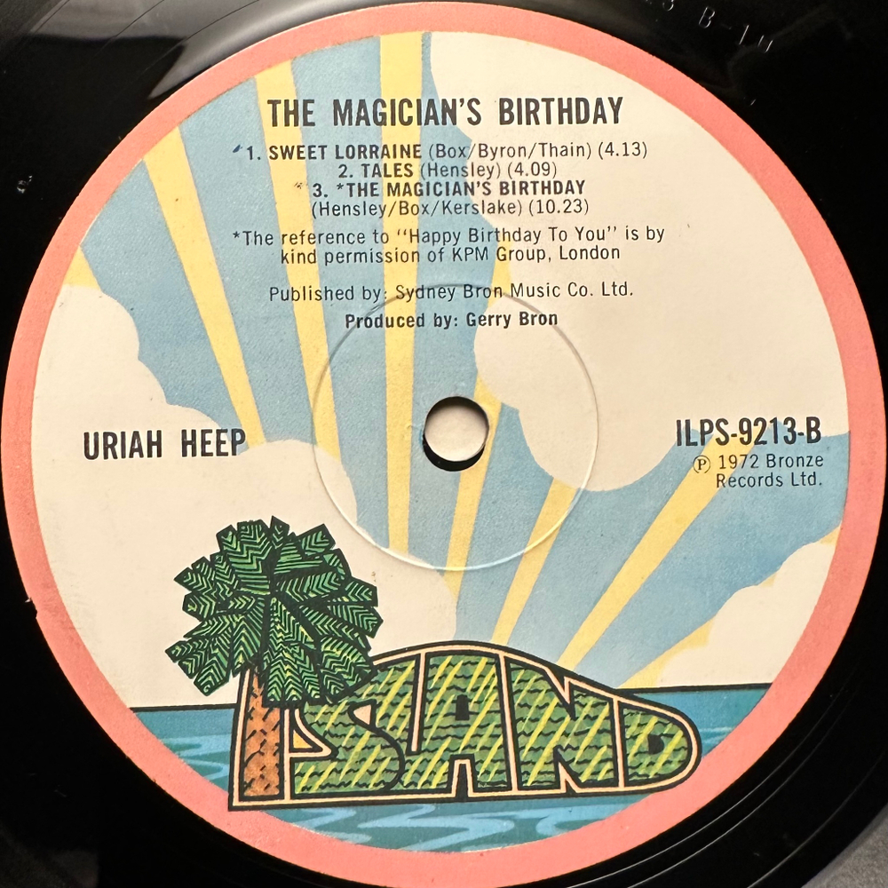 Uriah Heep - The Magician's Birthday (Англия 1972г.)