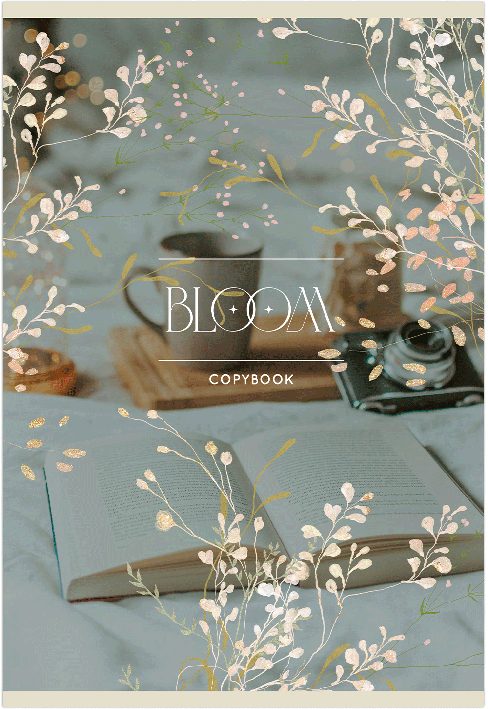 Тетрадь общая А4 48л., ХЮГГЕ, обложка - мелов.картон+выборочный УФ лак, скрепка