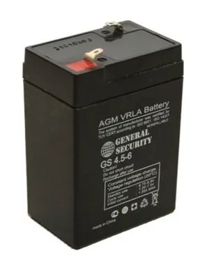 Аккумуляторы GENERAL SECURITY GS4.5-6 - фото 1