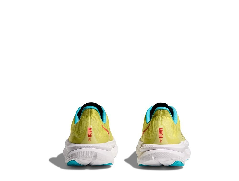 Кроссовки для бега мужские Hoka Mach 6 M Желтые