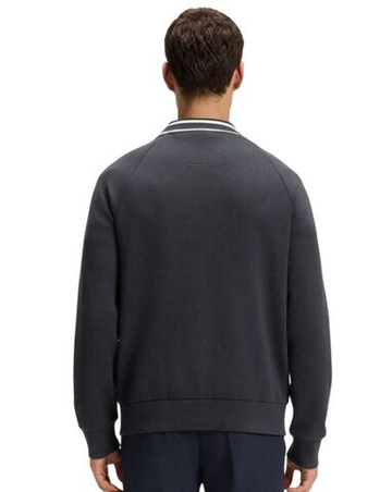 Мужская теннисная кофта BOSS Sardigan GOC - dark blue