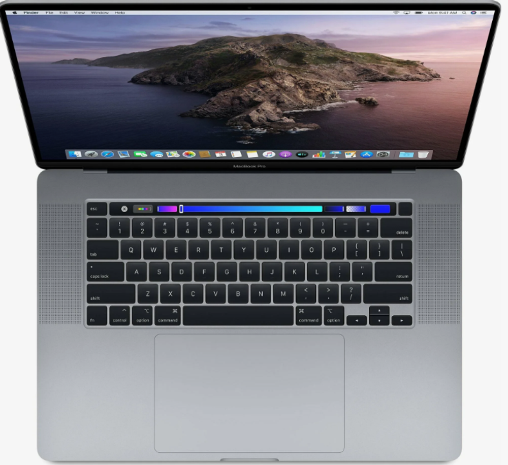 16` Ноутбук Apple MacBook Pro 16 2019 Space Gray (3072x1920, Intel Core i9-9880H, RAM 32ГБ, SSD 512ГБ, AMD Radeon Pro 5300M, MacOS)