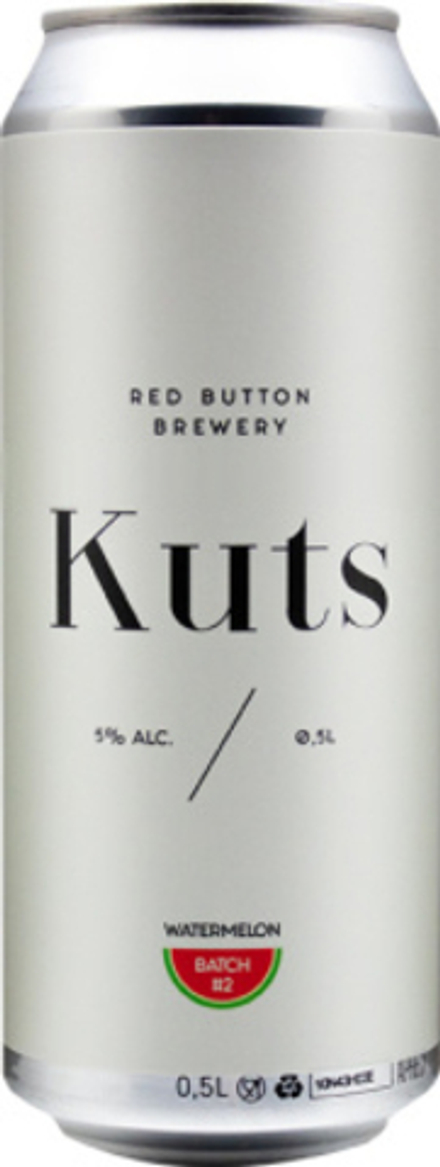 Пиво Рэд Баттон Катс Ватермелон Батч #2 / Red Button Kuts Watermelon Batch #2 0.5 - банка