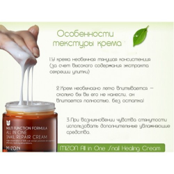 Mizon All in One Snail Repair Cream восстанавливающий крем с муцином улитки 92%