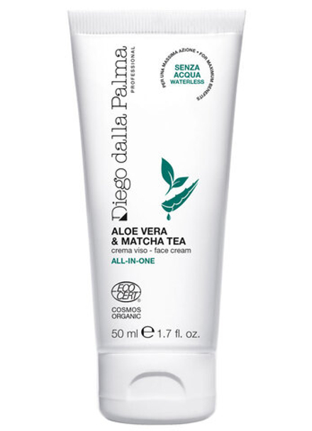 DIEGO DALLA PALMA  Aloe Vera&Matcha Tea Face Cream All-In-One