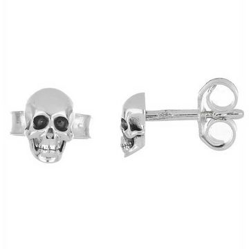 Серьги-пусеты Черепа