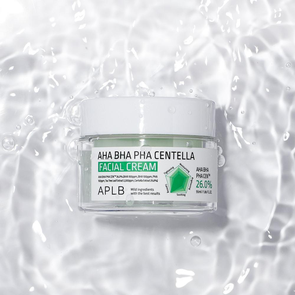 APLB AHA PHA BHA Centella Facial Cream крем для лица с центеллой и кислотами