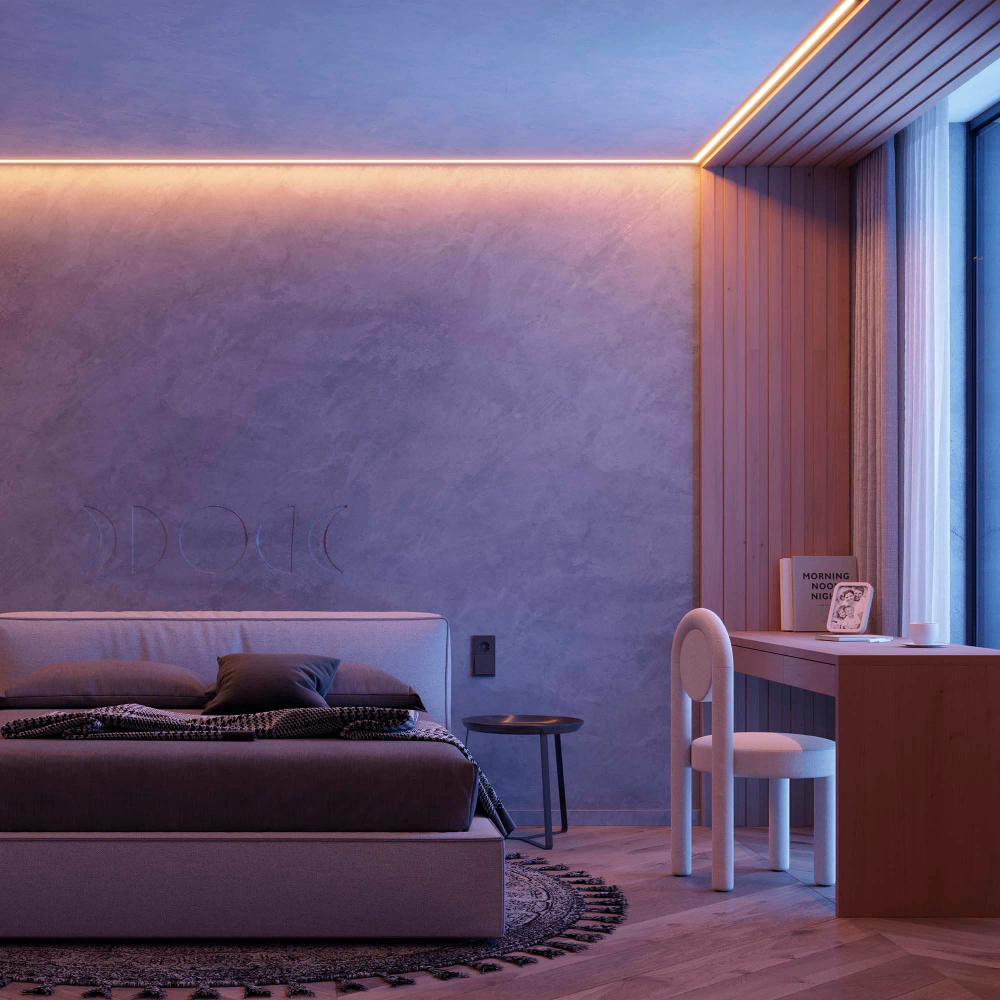 Светодиодная лента UL-A140-10mm 24V Day-MIX (20 W/m, IP20, 5m) (Arlight, Изменяемая ЦТ) 052835