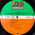 AC/DC ‎– If You Want Blood You've Got It (Европа)