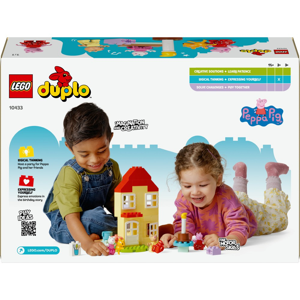 LEGO DUPLO Peppa - Домик для празднования дня рождения Пеппы 10433