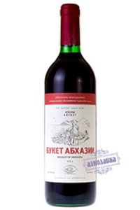 Bouquet of Abkhazia red dessert wine 0,75 l., 16%