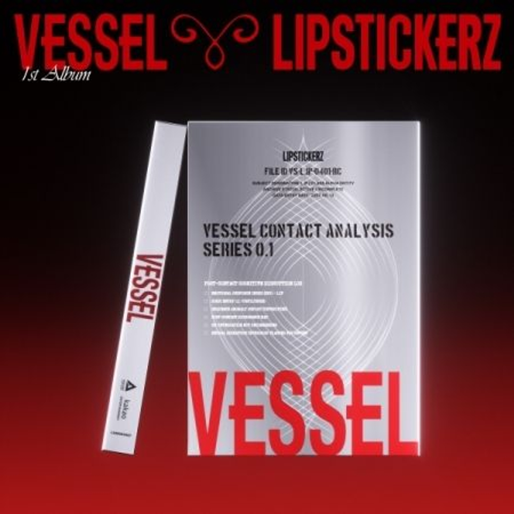 Альбом LIPSTICKERZ - VESSEL 1st Album NEMO Version